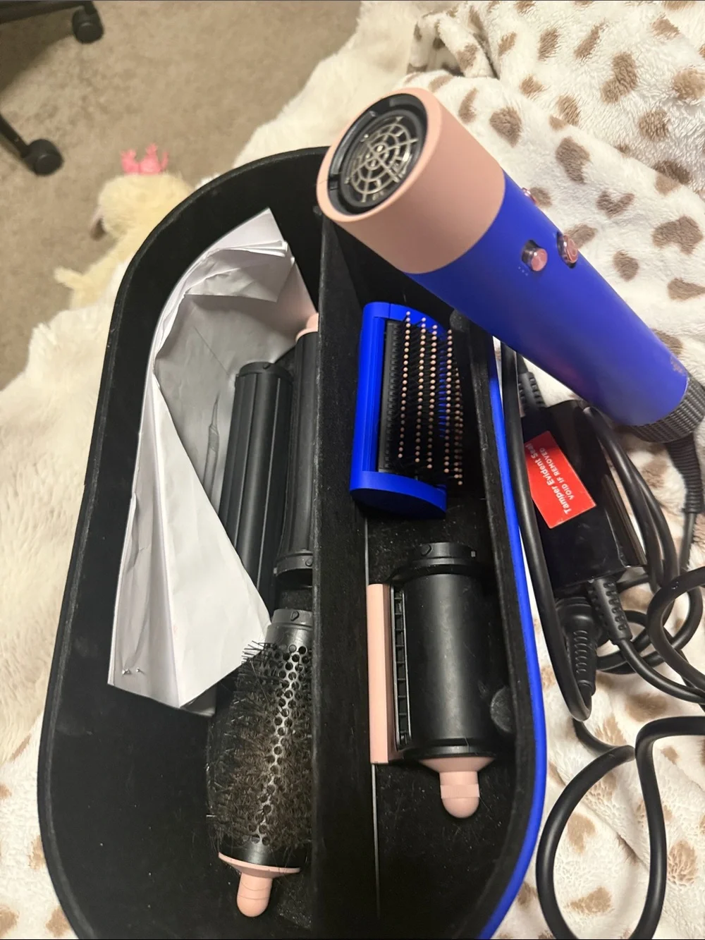 Dyson Air Wrap Limited edition pink & blue